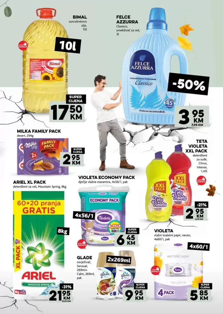 konzum akcijski katalog. velika pakovanja, super cijene. jos veca usteda