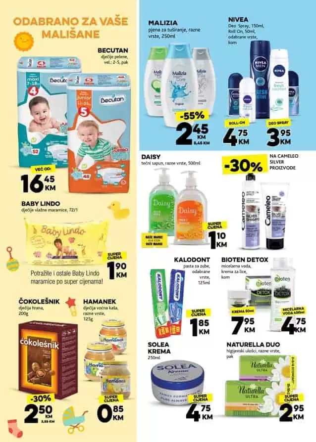 Becutan pelene su na akciji.