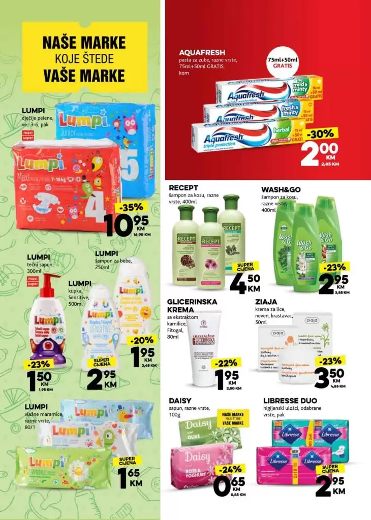 konzum akcijski katalog. . bebe pelene na akciji.