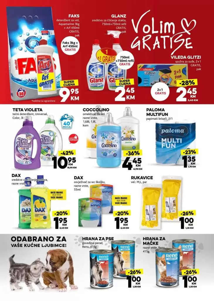 konzum akcijski katalog. kucna hemija i oprema na super akiji,