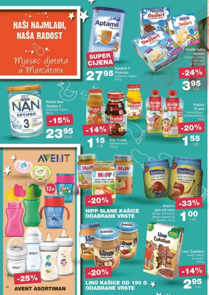 Mercator, super akcija 3.-23.10.2019. godine