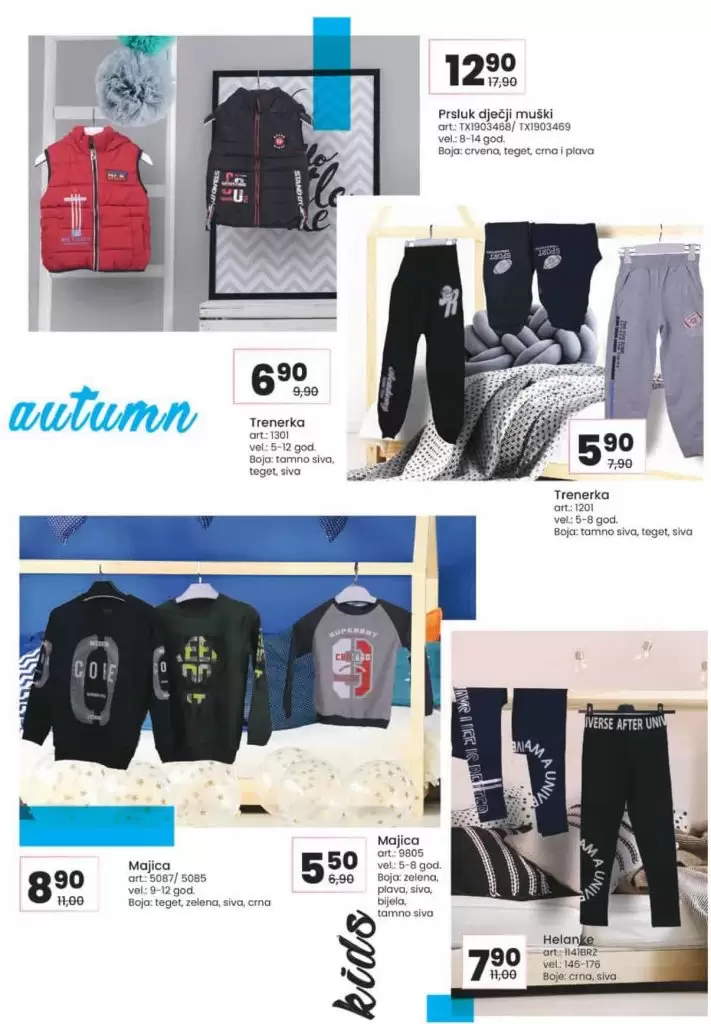 Fis kataloška akcija tekstil dječija odjeća
