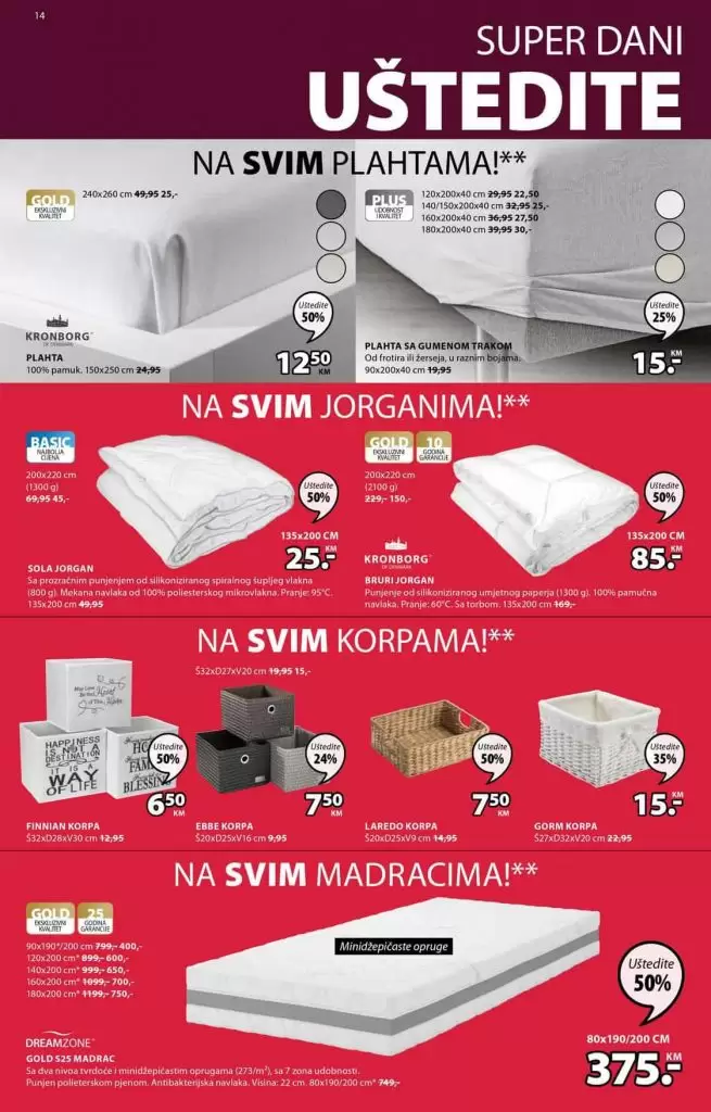 ustedite 20-50% u novom jysk katalogu