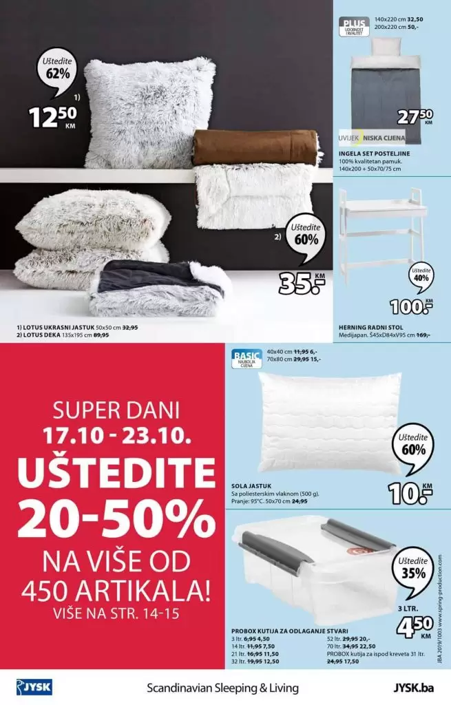 uzivajte u snizenju. skandinavian living jysk