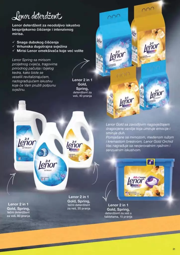 Novi Lenor deterdzent