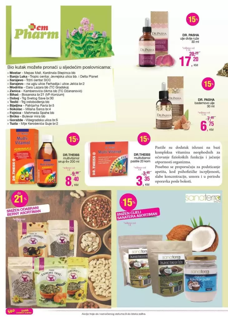 cm, slavi rodjendan! Super akcija 4.-18.10.2019. godine