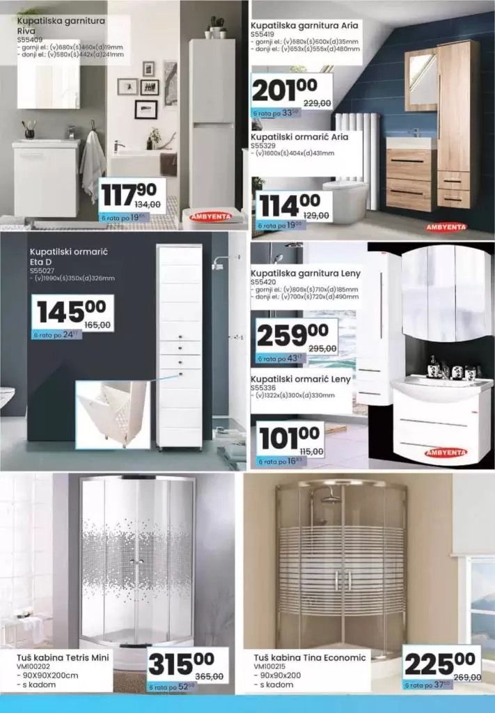 Fis kataloška akcija namještaj kupatilo wc