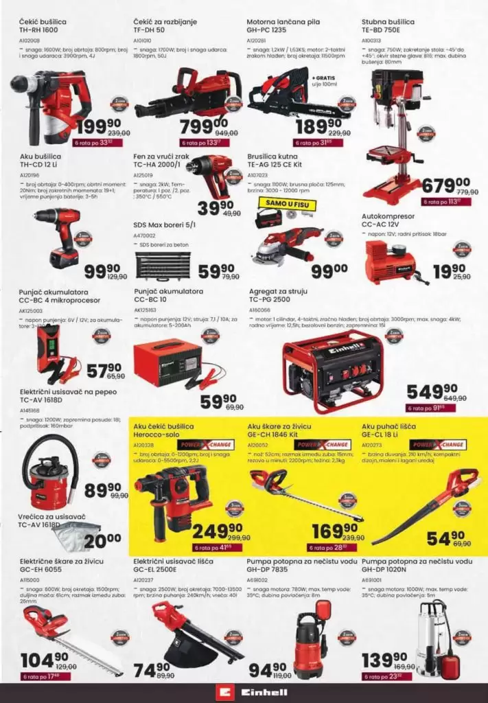 Fis kataloška akcija bušilica