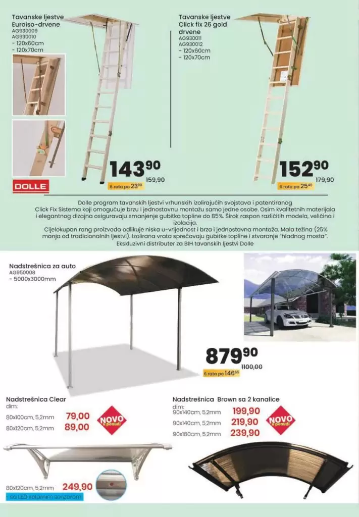 Fis kataloška akcija namještaj stepenice