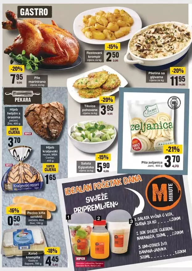 mercator akcijski katalog. gotova jela.