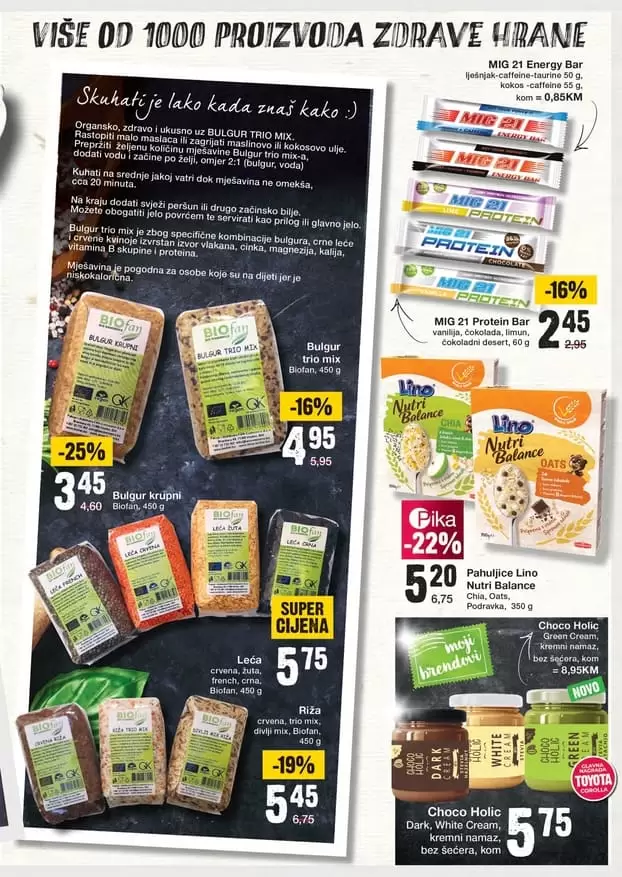 mercator akcijski katalog . bio hrana.