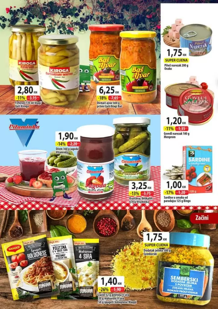 Slatki namazi bingo akcija