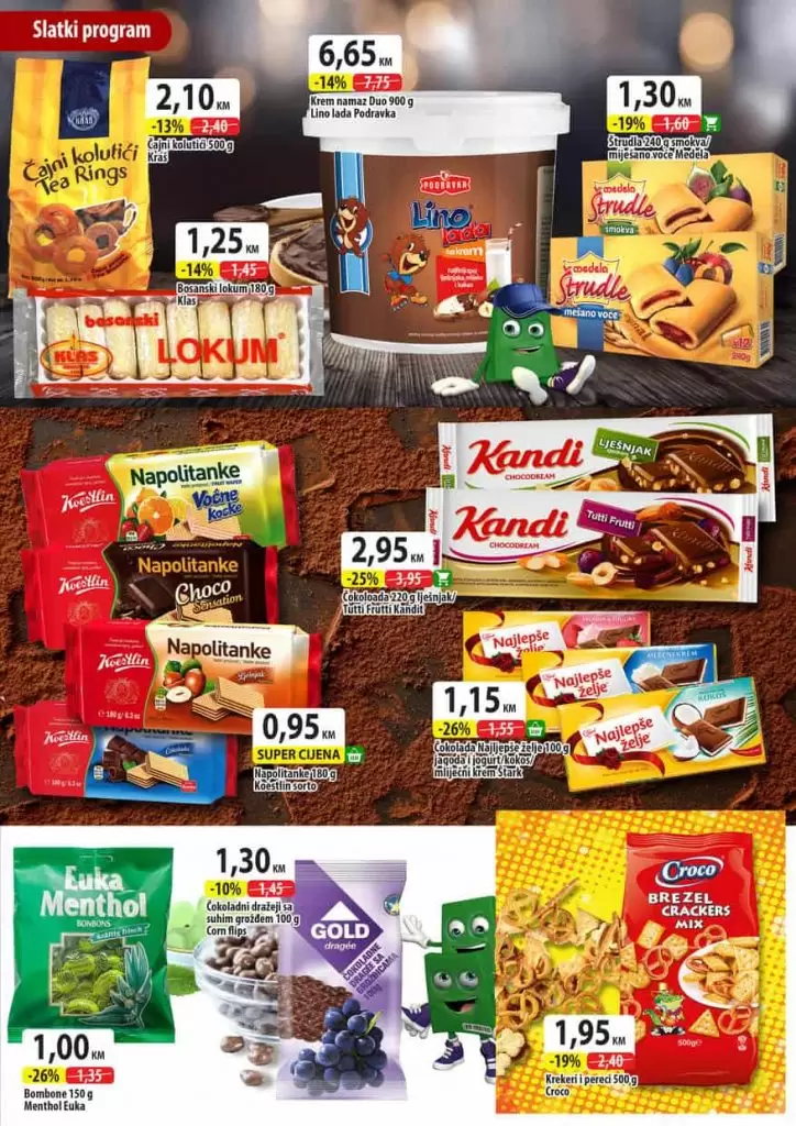 Slatkisi i grickalice Bingo akcija