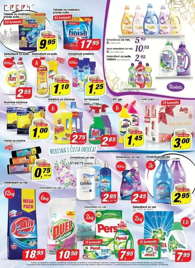 Robotov cjenomobil TOP cijena kafaariel deterdzent