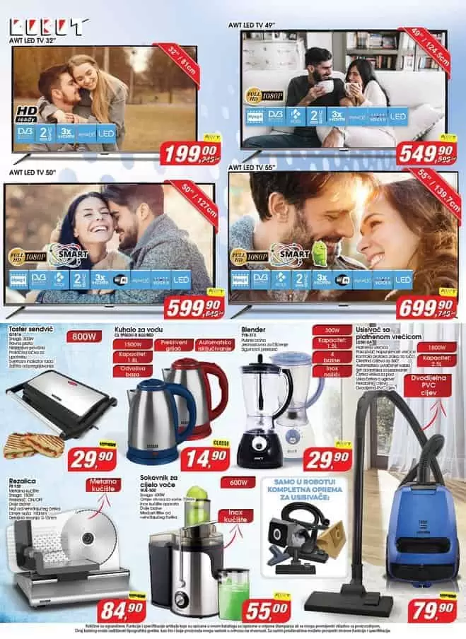 Robotov cjenomobil TOP cijena smart tv tehnika usisivac