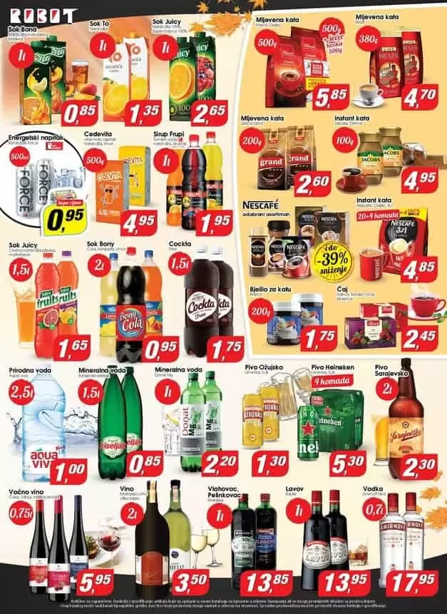 Robotov cjenomobil TOP cijena prehrana