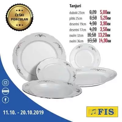 Fis akcija na ceski porculan