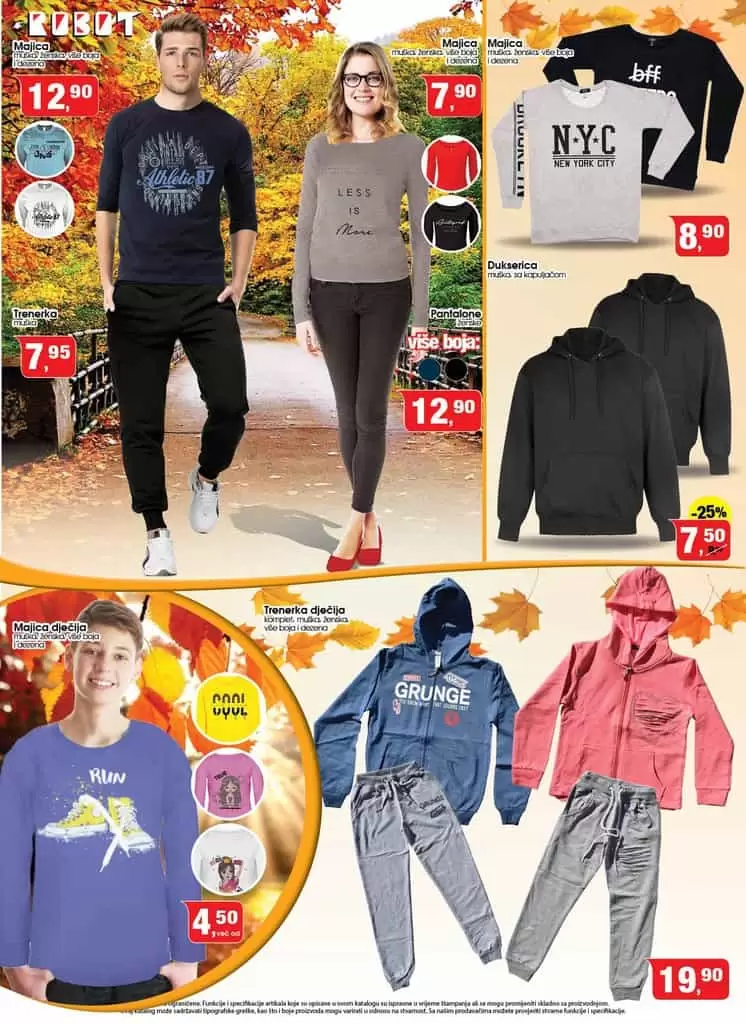 pantalone samo 12,90 KM super akcija