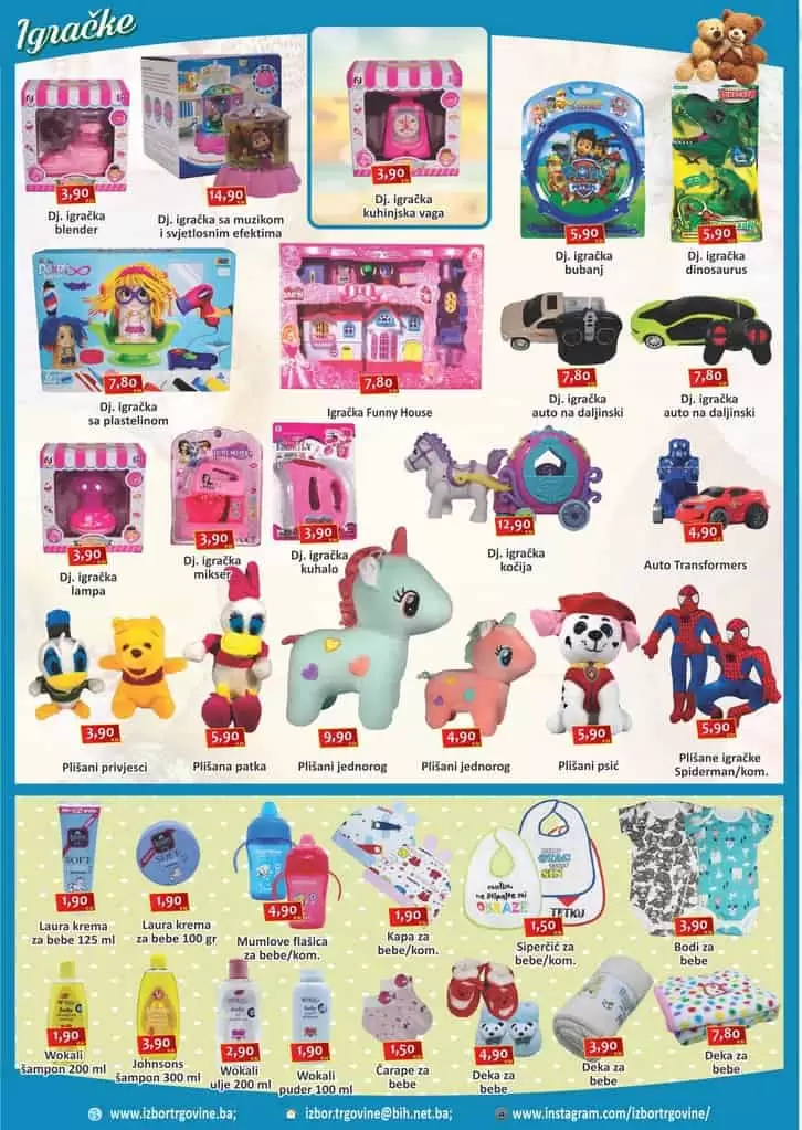 igracke izbor trgovine akcijski katalog