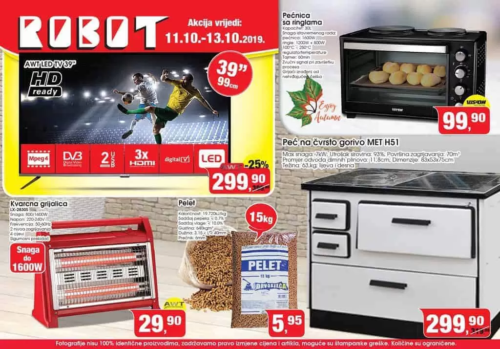 Robotov cjenomobil Vam donosi veliku vikend akciju