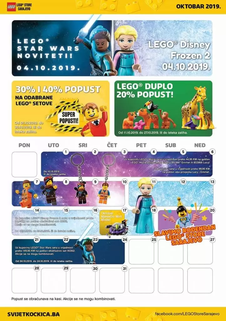 lego store alta rodjendan snizenje