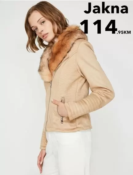 zenska kolekcija koton kozna jakna