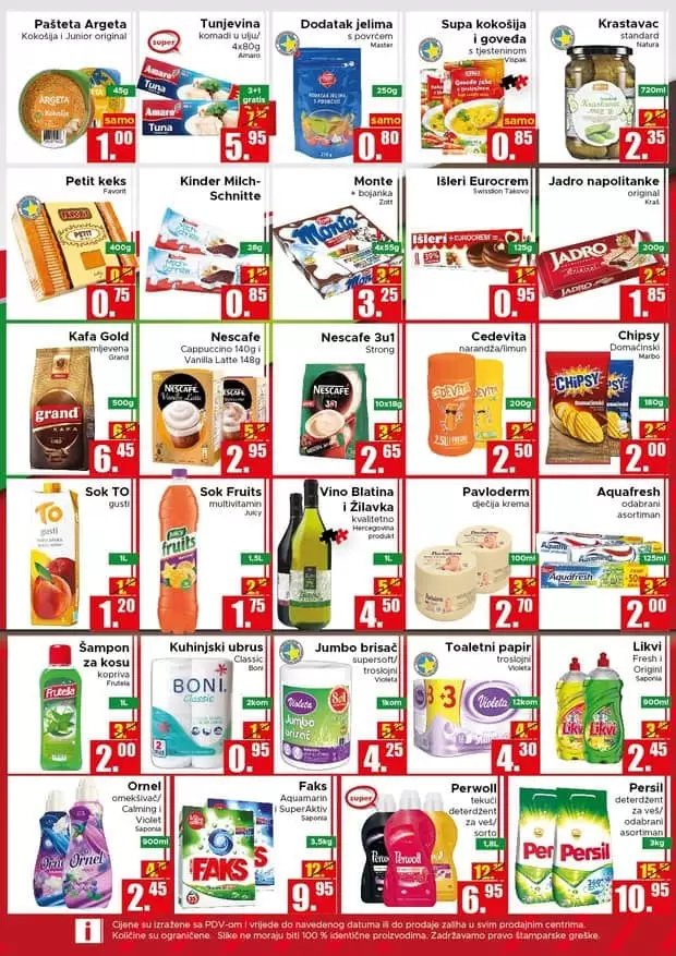 Nova vikend akcija. Amko akcijski katalog 18.10.-21.10.2019. godine. U novom akcijskom katalogu potrazite odlicna snizenja prehrane. Ucestvujte u nagradnoj igri Savrsen spoj. Mozda bas vi osvojite glavnu nagradu- auto Citroen.