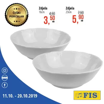 Fis akcija na ceski porculan