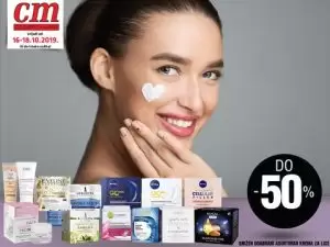 Njegovana i lijepa koža imperativ je za ženu u svakoj životnoj dobi, a kako su stručnjaci s godinama otkrili što odgovara kojem tipu i zašto je pametnije u nekim godinama više ili manje koristiti određene proizvode, treba to iskoristiti i tako dobiti moćne saveznike. U cm-u od 16.-18.10. potražite sniženje do -50% na odabrani asortiman krema za lice.