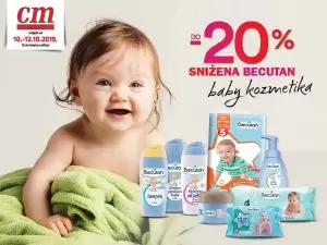 “Sretan ćeš biti svijete kad usrećiš dijete” da zaista dječija sreća nema kraja, a da bi uvijek bili sretni nasmijani, i zdravi trebaju određenu njegu, a sve to vam omogučava Becutan koji vodi pažnju o njezi dječije kože.  Sniženje Becutan baby kozmetike do -20% !