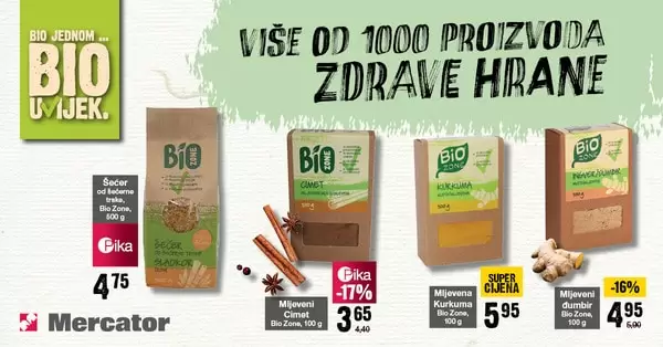 Danas se obilježava Svjetski dan zdrave hrane. Dan posvećen borbi protiv gladi u svijetu, ali i borbi za bolju kvalitetu namirnica. Zato obilježite ovaj dan na najbolji način. Iz najšire ponude zdrave hrane, izdvajamo