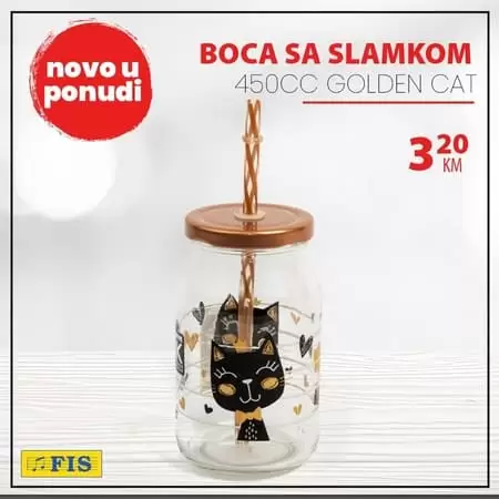 Novo u ponudi. set sa slamkom samo 3,20 KM. fis super akcija