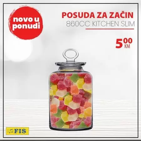 posuda za zacine. posuda za bombone. 5 KM fis.