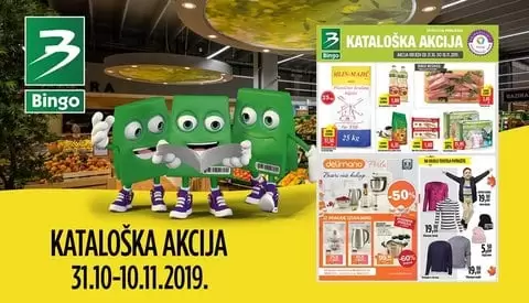 bingo akcijski katalog. katalog snizeno katalozi