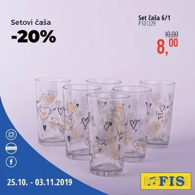 odlicna akcija u fis-u na odjelu posudja.