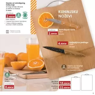 kuhinjski nozevi su na skijci u vicko trgovinama