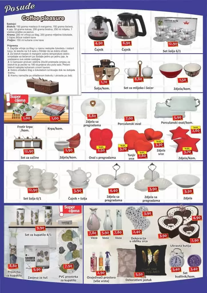 izbor trgovine akcijski katalog kuhinjski pribor i posudje