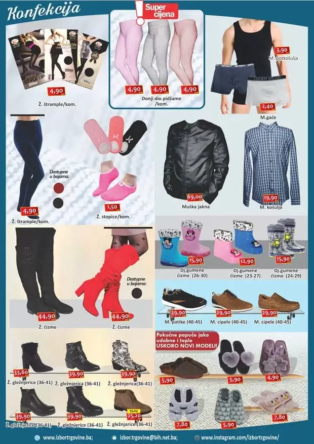 izbor trgovine akcijski katalog duboke cizme jakne muske kosulje