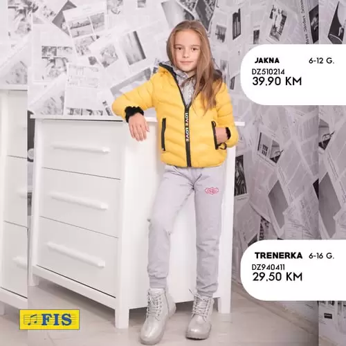 jakna, trenerka, super odjeca za djevojcice samo u fisu