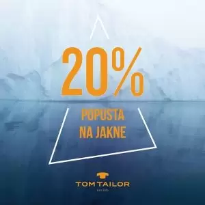 Tom Tailor Temperature (još) ne upućuju na zimu, ali mi znamo da je pred vratima i da je sada pravo vrijeme da počneš tražiti kvalitetnu jaknu koja će te grijati kada se temperature spuste! #staywarm U periodu od 30.10. – 12.11.2019. iskoristi popust 20% na jakne.