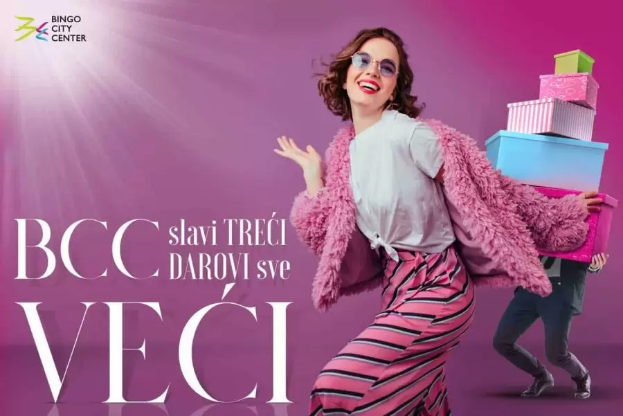 Nagradna igra “BCC slavi treći, darovi sve veći”