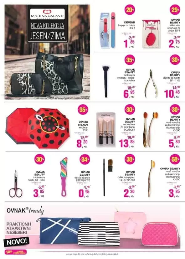 cm akcijski katalog. dekorativna kozmetika na akciji. super akcija. snizenje.