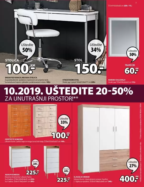 super snizenja cekaju na vas u novom jysk akcijskom katalogu.