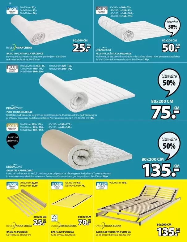 jysk akcijski letak.