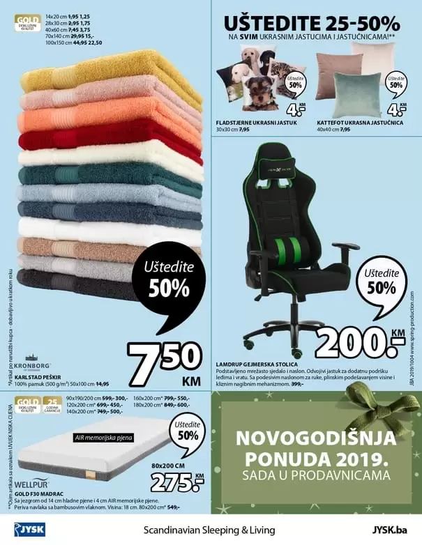 Jysk akcijski katalog