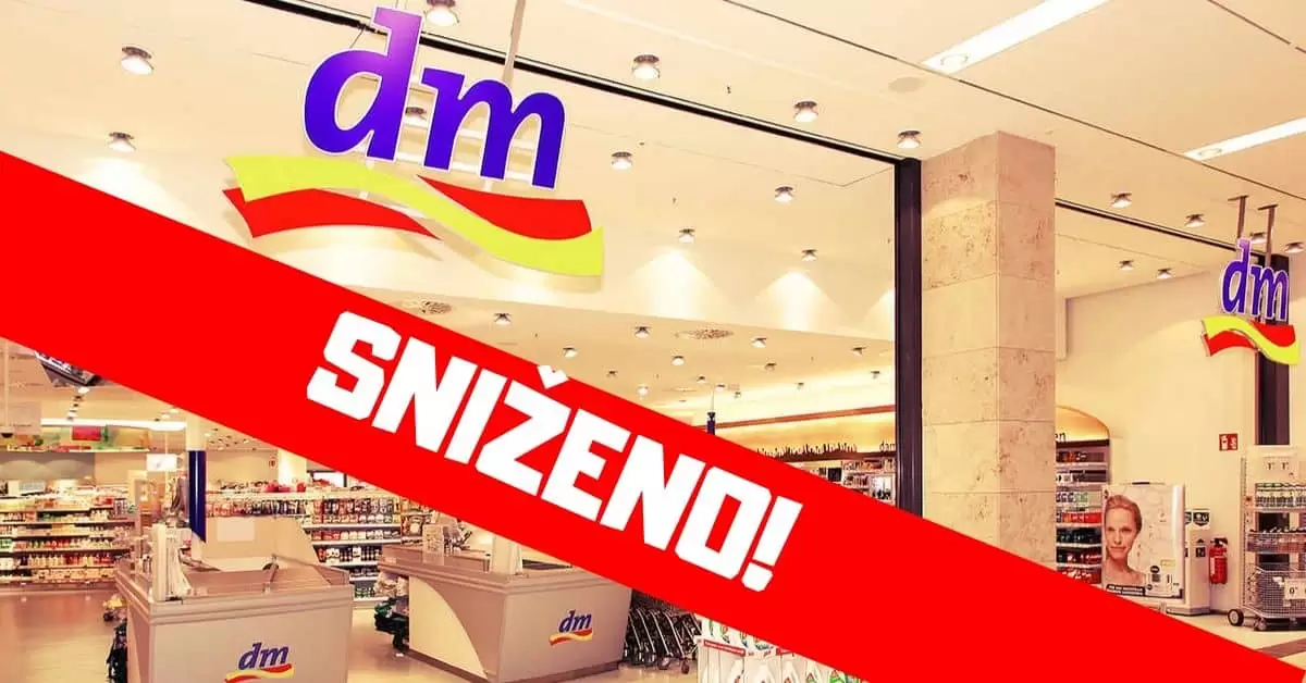 snizeno u dm-u