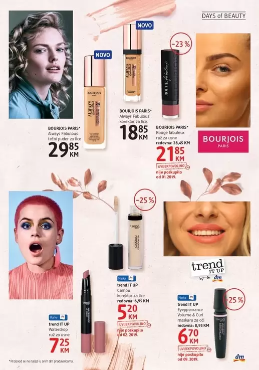 Maybelline New York, Bpurjois parais, Trend it up. Dekorativna kozmetika na snizenju cak do 25%.