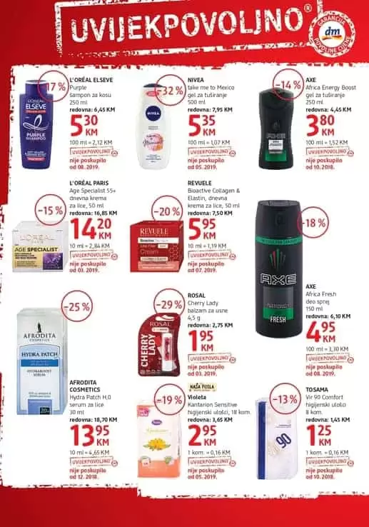 uvijek povoljno u dm-u