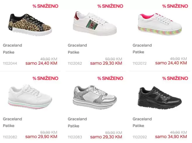 deichman sniženje obuće adidas