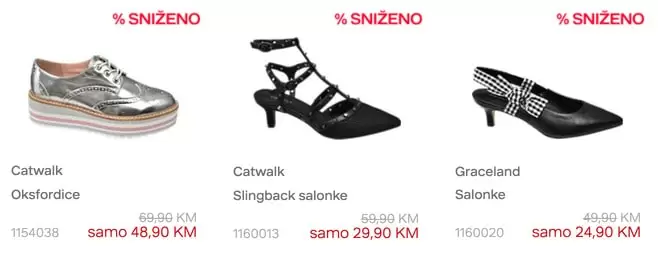 deichman sniženje obuće sandale